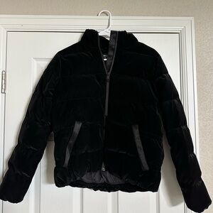 Athleta Velour Waterproof Puffer Jacket